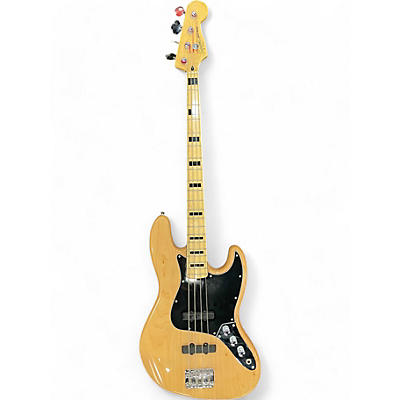 Squier Used Squier Classic Vibe 70s Jazz Bass Natural Electric Bass Guitar