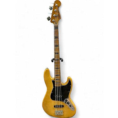 Squier Used Squier Classic Vibe 70s Jazz Bass Natural Electric Bass Guitar Natural