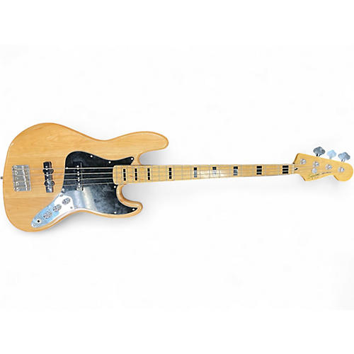 Used Squier Classic Vibe 70s Jazz Bass Natural Electric Bass Guitar Natural