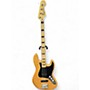 Used Squier Classic Vibe 70s Jazz Bass Natural Electric Bass Guitar Natural