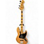 Used Squier Classic Vibe 70s Jazz Bass Natural Electric Bass Guitar Natural