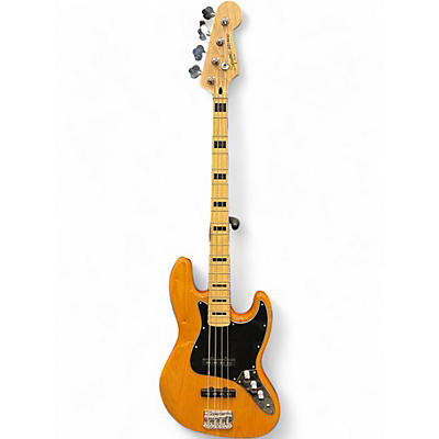 Used Squier Classic Vibe 70s Jazz Bass Natural Electric Bass Guitar