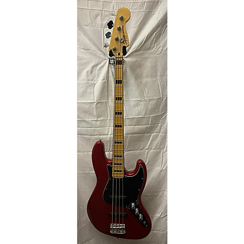 Squier Used Squier Classic Vibe 70s Jazz Bass Red Electric Bass Guitar Red