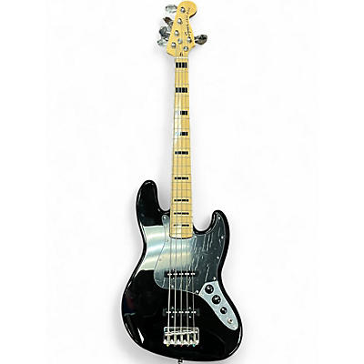 Used Squier Classic Vibe 70s Jazz Bass V BLACK Electric Bass Guitar