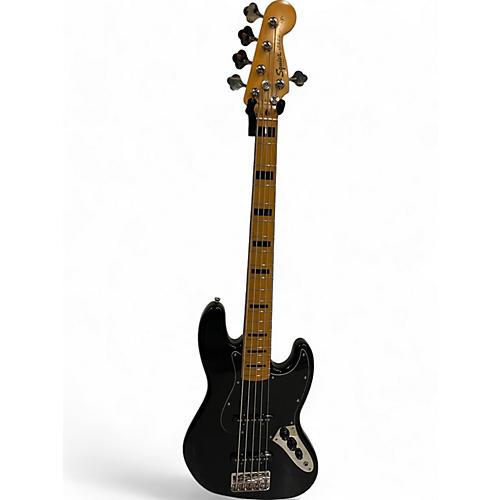 Squier Used Squier Classic Vibe 70s Jazz V Bass Black Electric Bass Guitar Black