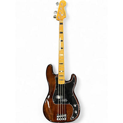 Used Squier Classic Vibe 70s Precision Bass  Walnut Electric Bass Guitar