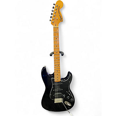 Used Squier Classic Vibe 70's Stratocaster HSS Black Solid Body Electric Guitar