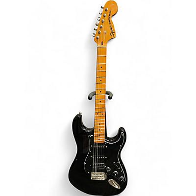 Squier Used Squier Classic Vibe 70s Stratocaster HSS Gloss Black Solid Body Electric Guitar