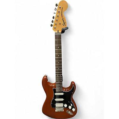 Used Squier Classic Vibe 70's Stratocaster HSS Mocha Solid Body Electric Guitar