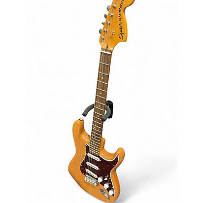 Used Squier Classic Vibe 70's Stratocaster Natural Solid Body Electric Guitar