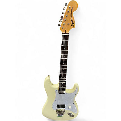Used Squier Classic Vibe 70's Stratocaster Olympic White Solid Body Electric Guitar