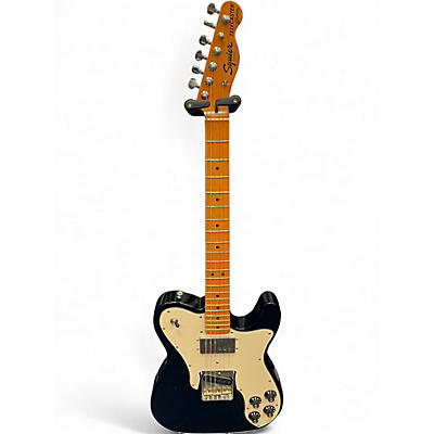 Used Squier Classic Vibe 70s Telecaster Custom Black Solid Body Electric Guitar