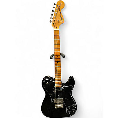 Used Squier Classic Vibe 70s Telecaster Deluxe Black Solid Body Electric Guitar