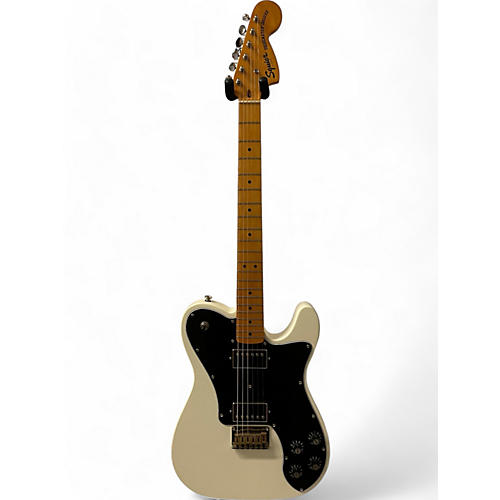 Squier Used Squier Classic Vibe 70s Telecaster Deluxe Olympic White Solid Body Electric Guitar Olympic White