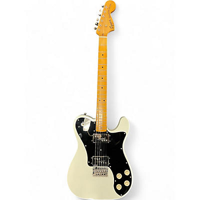 Squier Used Squier Classic Vibe 70s Telecaster Deluxe Olympic White Solid Body Electric Guitar