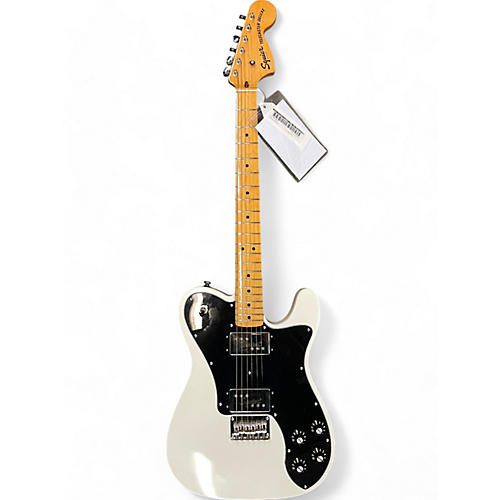 Squier Used Squier Classic Vibe 70s Telecaster Deluxe Olympic White Solid Body Electric Guitar Olympic White