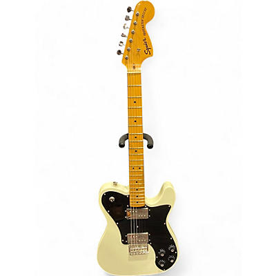 Squier Used Squier Classic Vibe 70s Telecaster Deluxe Polar White Solid Body Electric Guitar