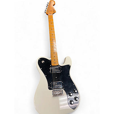 Used Squier Classic Vibe 70s Telecaster Deluxe WHITE Solid Body Electric Guitar