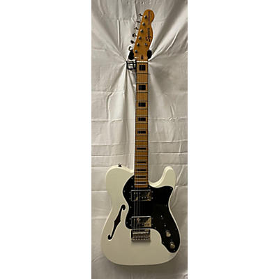 Squier Used Squier Classic Vibe 70s Telecaster Deluxe White Solid Body Electric Guitar