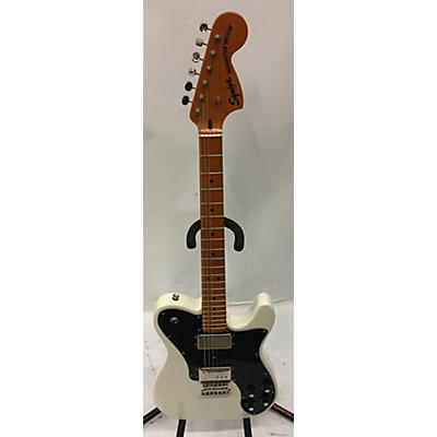 Squier Used Squier Classic Vibe 70s Telecaster Deluxe White Solid Body Electric Guitar