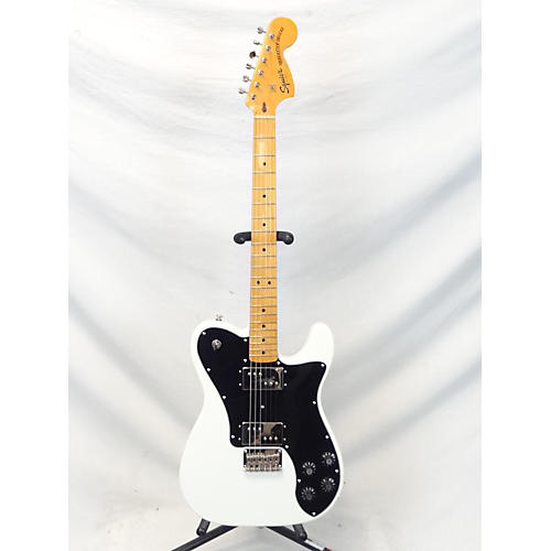 Squier Used Squier Classic Vibe 70s Telecaster Deluxe White Solid Body Electric Guitar White