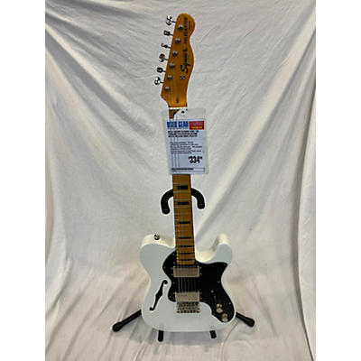 Squier Used Squier Classic Vibe 70s Thinline Telecaster Alpine White Hollow Body Electric Guitar