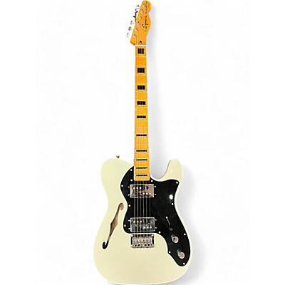 Squier Used Squier Classic Vibe 70s Thinline Telecaster Alpine White Hollow Body Electric Guitar