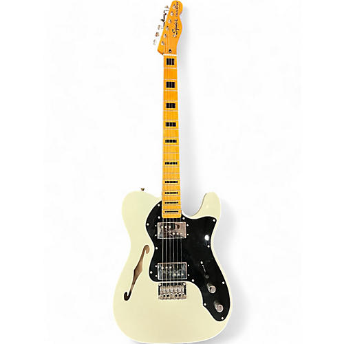 Squier Used Squier Classic Vibe 70s Thinline Telecaster Alpine White Hollow Body Electric Guitar Alpine White