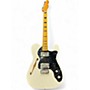 Used Squier Classic Vibe 70s Thinline Telecaster Alpine White Hollow Body Electric Guitar Alpine White