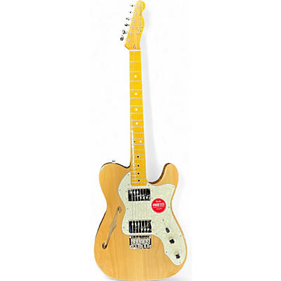 Used Squier Classic Vibe 70s Thinline Telecaster Maple Hollow Body Electric Guitar