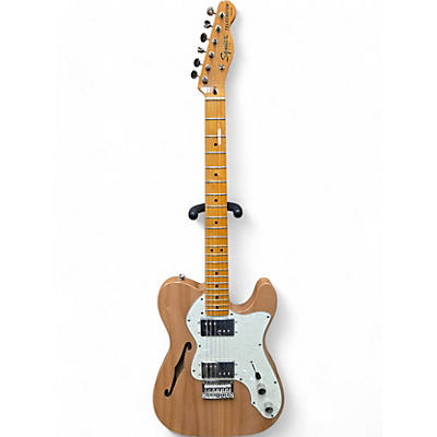 Squier Used Squier Classic Vibe 70s Thinline Telecaster Natural Hollow Body Electric Guitar