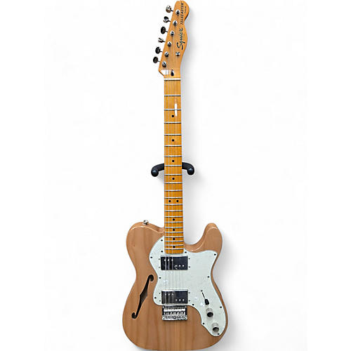 Squier Used Squier Classic Vibe 70s Thinline Telecaster Natural Hollow Body Electric Guitar Natural