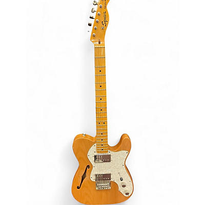 Squier Used Squier Classic Vibe 70s Thinline Telecaster Natural Hollow Body Electric Guitar