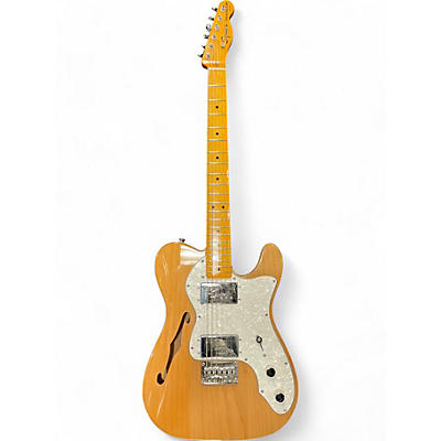 Squier Used Squier Classic Vibe 70s Thinline Telecaster Natural Hollow Body Electric Guitar