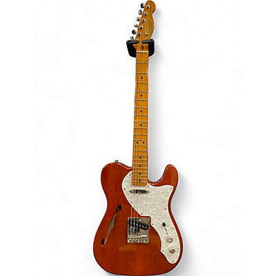 Squier Used Squier Classic Vibe 70s Thinline Telecaster Natural Hollow Body Electric Guitar