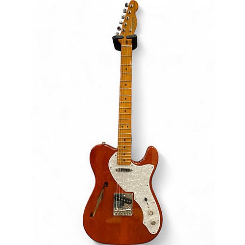 Squier Used Squier Classic Vibe 70s Thinline Telecaster Natural Hollow Body Electric Guitar Natural