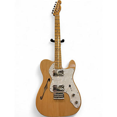 Used Squier Classic Vibe 70s Thinline Telecaster Natural Hollow Body Electric Guitar