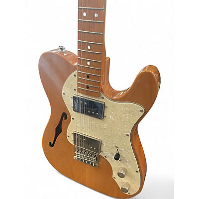 Used Squier Classic Vibe 70s Thinline Telecaster Natural Hollow Body Electric Guitar