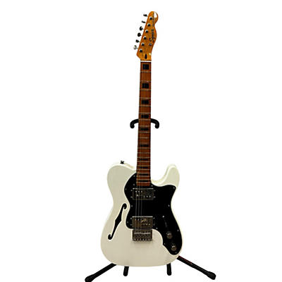 Squier Used Squier Classic Vibe 70s Thinline Telecaster Olympic White Hollow Body Electric Guitar