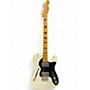 Used Squier Classic Vibe 70s Thinline Telecaster Olympic White Hollow Body Electric Guitar Olympic White