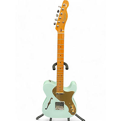 Squier Used Squier Classic Vibe 70s Thinline Telecaster Seafoam Green Hollow Body Electric Guitar