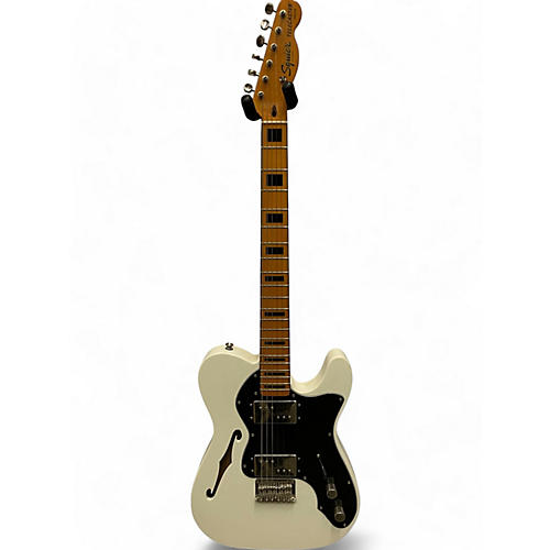 Squier Used Squier Classic Vibe 70s Thinline Telecaster WHITE Hollow Body Electric Guitar WHITE