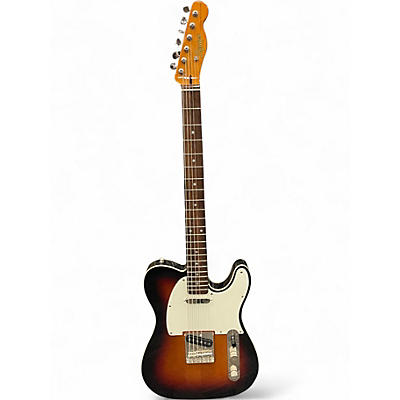 Used Squier Classic Vibe Baritone Custom Telecaster 3 Color Sunburst Solid Body Electric Guitar