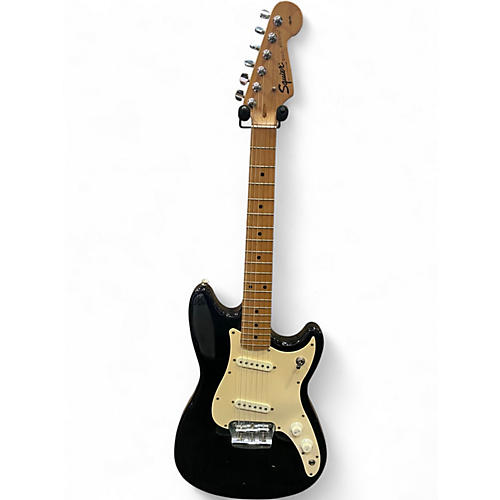 Used Squier Classic Vibe Duo Sonic Black Solid Body Electric Guitar Black