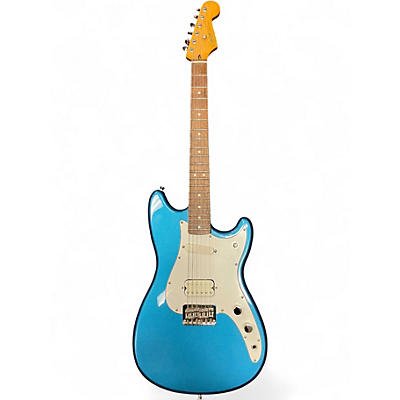 Used Squier Classic Vibe Duo Sonic Blue Solid Body Electric Guitar