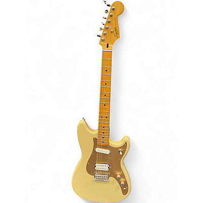 Used Squier Classic Vibe Duo Sonic Desert Sand Solid Body Electric Guitar