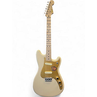 Used Squier Classic Vibe Duo Sonic Desert Sand Solid Body Electric Guitar