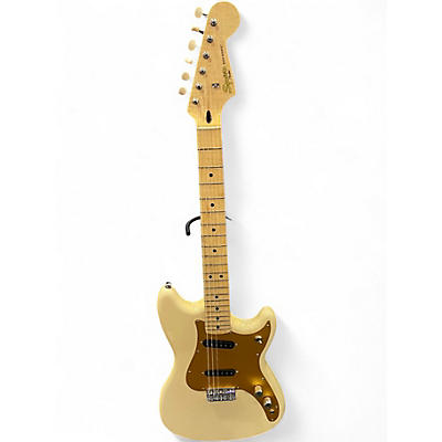 Used Squier Classic Vibe Duo Sonic Desert Sand Solid Body Electric Guitar