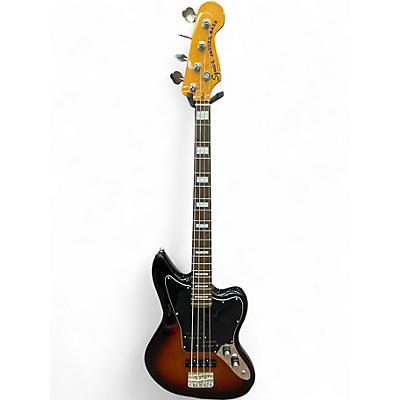 Used Squier Classic Vibe Jaguar 3 Color Sunburst Electric Bass Guitar