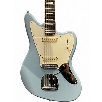 Used Squier Classic Vibe Jaguar Daphne Blue Solid Body Electric Guitar